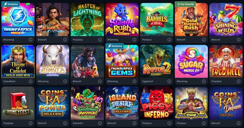 Thunderkick Casino | Super Crypto Casinos Thunderkick Casino