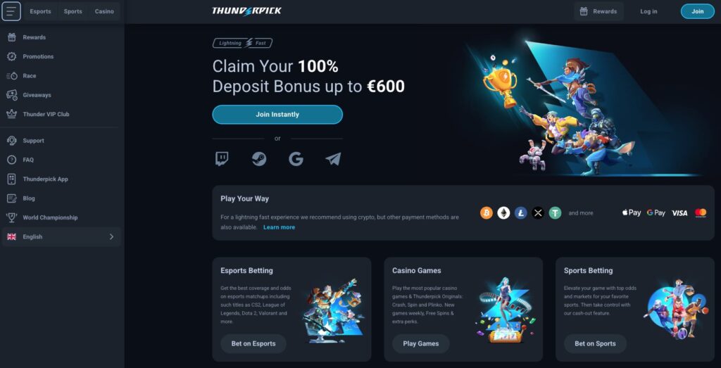 Thunderkick Casino | Super Crypto Casinos Thunderkick Casino